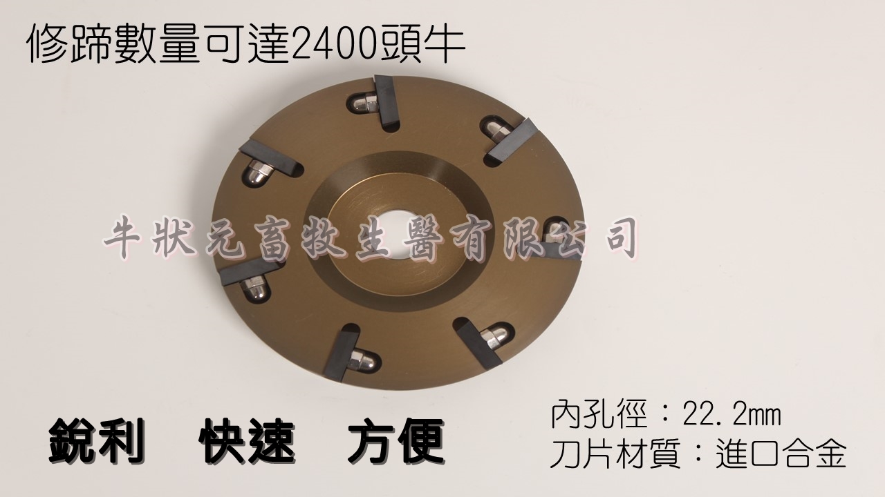 [牛狀元推薦] 電動耐用角磨機  輕便耐用精緻 乳牛修蹄機